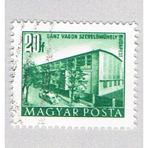 Hungary  Used Building green  (BP84539)