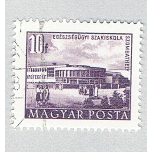 Hungary  Used Building violet  (BP84540)
