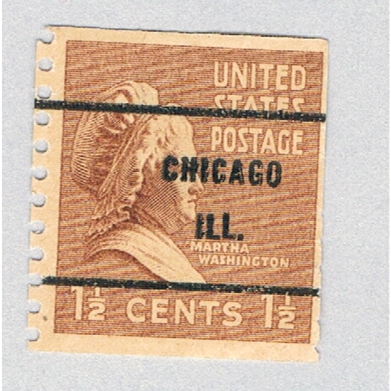 US  Used 1.5c Pre-cancel  Chicago  (BP84626)