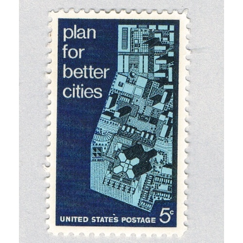 US 1333 MNH Plan for better cities 1967 (BP84817)