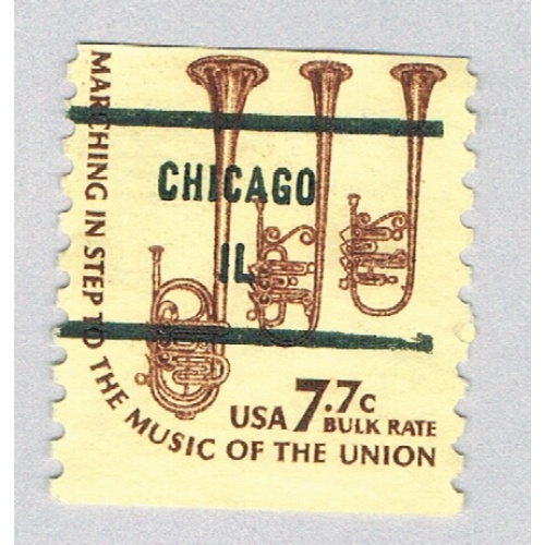 US 1614 Used 7.7 Pre-cancel Chicago IL 1 1976 (BP84920)