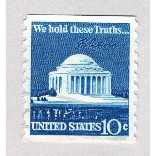 US 1520 Used Jefferson Memorial and Signature 1973 (BP85036)