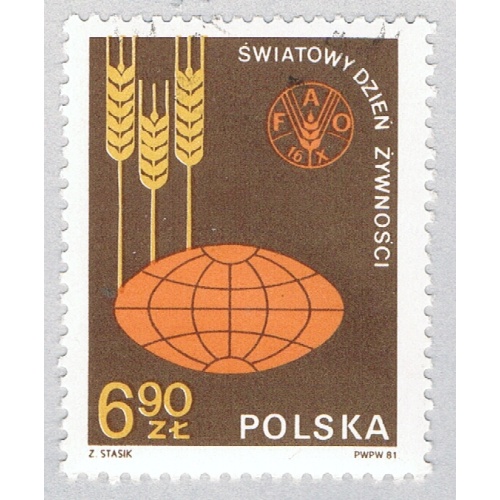 Poland 2487 Used World Food Day 1981 (BP85201)