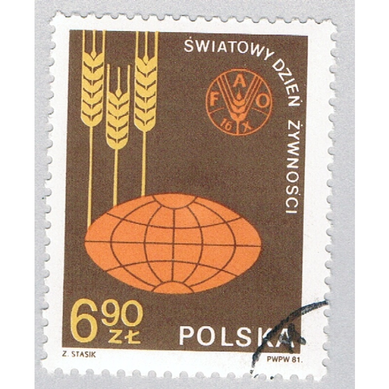 Poland 2487 Used World Food Day 1 1981 (BP85202)