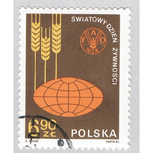 Poland 2487 Used World Food Day 2 1981 (BP85203)