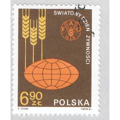 Poland 2487 Used World Food Day 1981 (BP85204)
