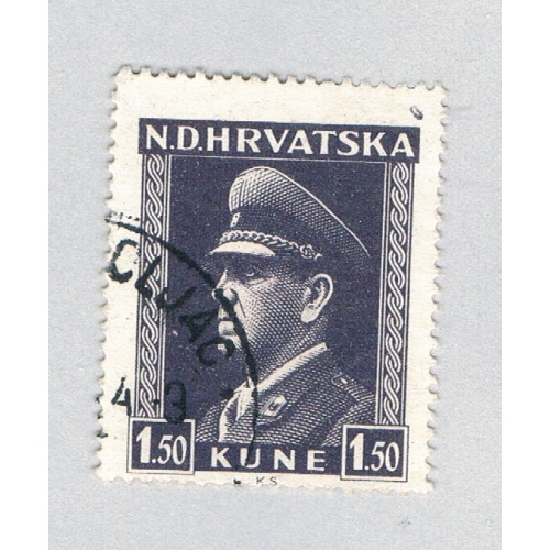 Croatia 65 Used Ante Pavelich 1943 (BP85217)