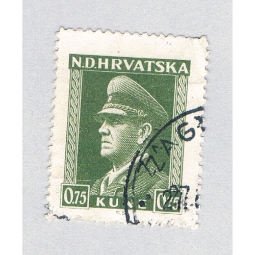 Croatia 63 Used Ante Pavelich 2 1943 (BP85220)