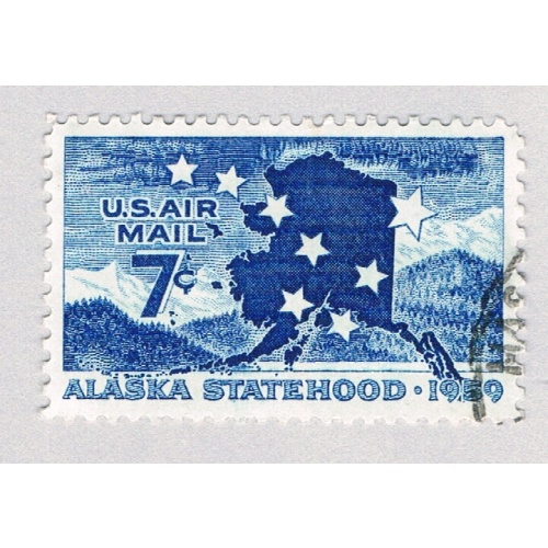 US C53 Used Alaska Statehood 1959 (BP85312)