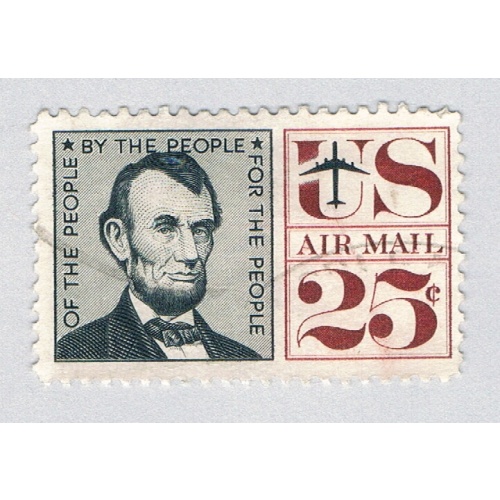US C59 Used Lincoln Airmail 1960 (BP85315)