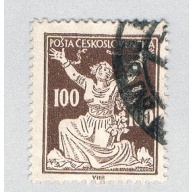 Czechoslovakia 88 Used Breaking Chains to Freedom 1 1920 (BP85515)
