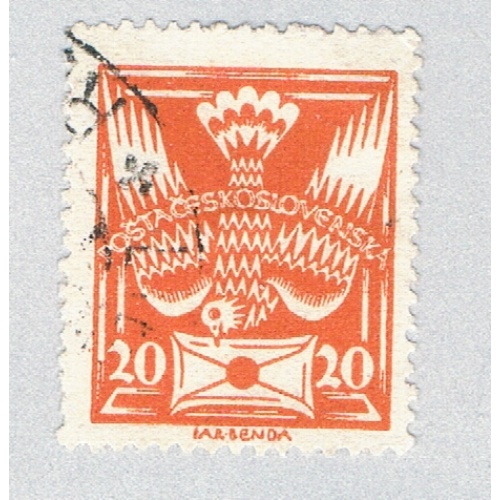 Czechoslovakia 84 Used Dove 1920 (BP85537)
