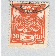 Czechoslovakia 84 Used Dove 1920 (BP85539)