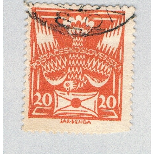 Czechoslovakia 84 Used Dove 1920 (BP85539)