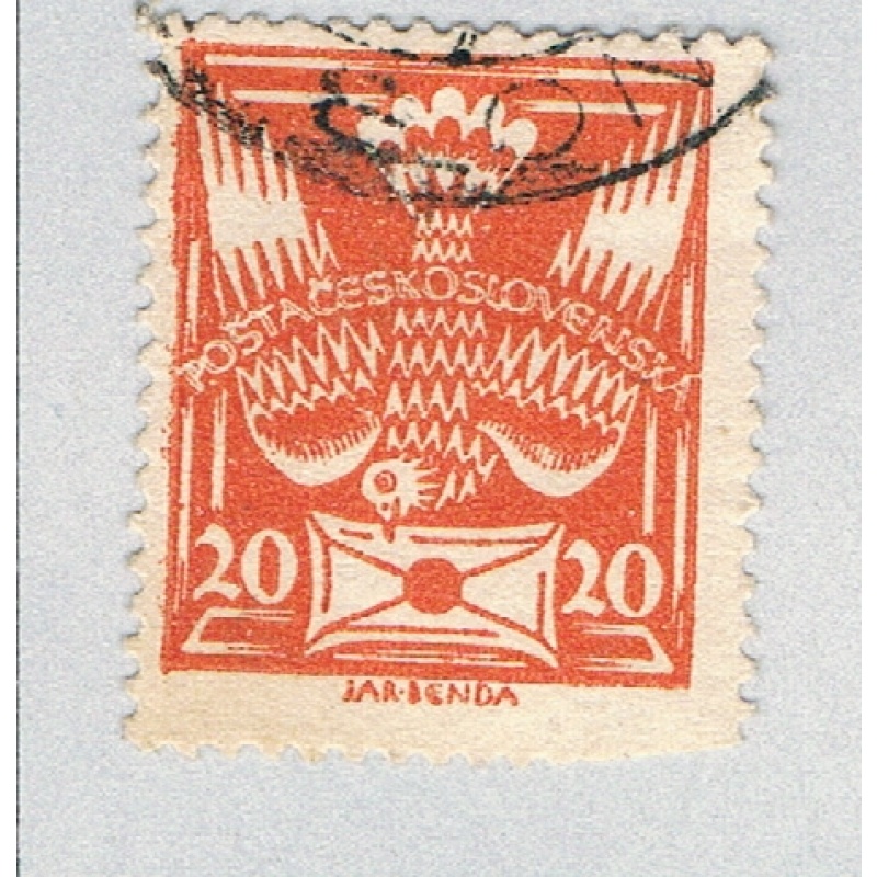 Czechoslovakia 84 Used Dove 1920 (BP85539)