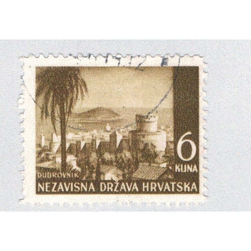 Croatia 40 Used Dubrovnik 1941 (BP85624)