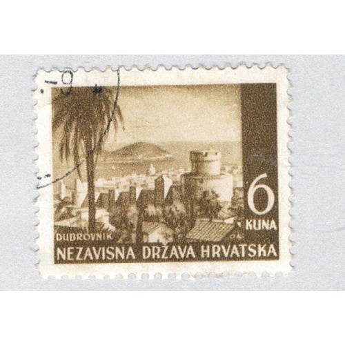 Croatia 40 Used Dubrovnik 1 1941 (BP85625)