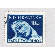 Croatia RA6 Used Casualty 2 1942 (BP85703)