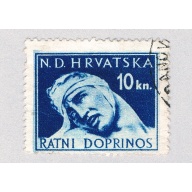 Croatia RA6 Used Casualty 2 1942 (BP85705)