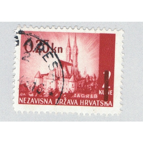 Croatia 53 Used Cathredral 1943 (BP85714)