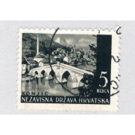 Croatia 38 Used Bridge 2 1941 CV 1.15 (BP85717)