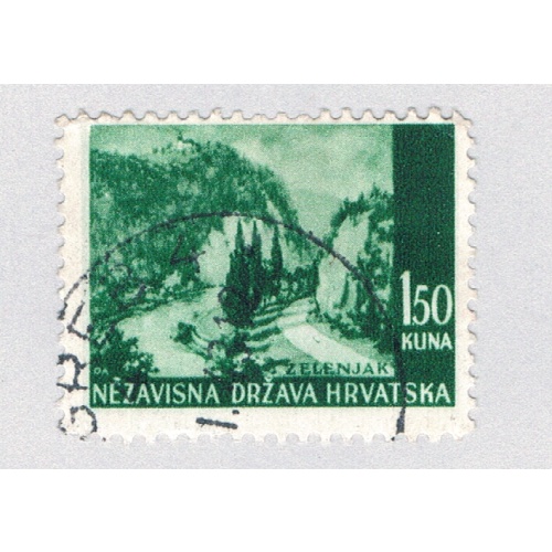 Croatia 34 Used Zelanjak 1941 (BP85718)