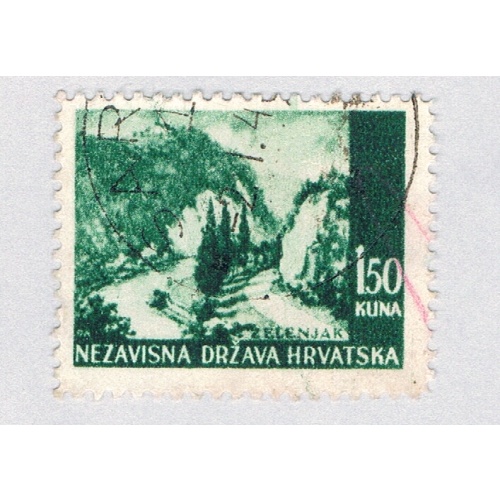 Croatia 34 Used Zelanjak 1 1941 (BP85719)