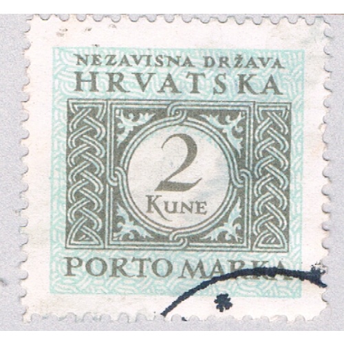 Croatia J13 Used Postage Due 2k 1943 (BP85801)