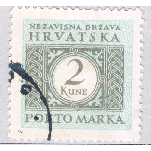 Croatia J13 Used Postage Due 2k 2 1943 (BP85803)