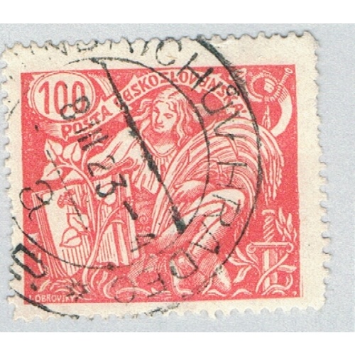 Czechoslovakia 92 Used Agriculture and Science 1923 (BP85828)