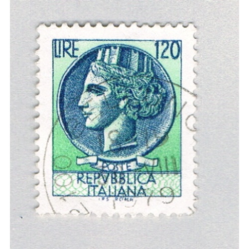 Italy 1288 Used Coin of Syracuse 1977 (BP85918)