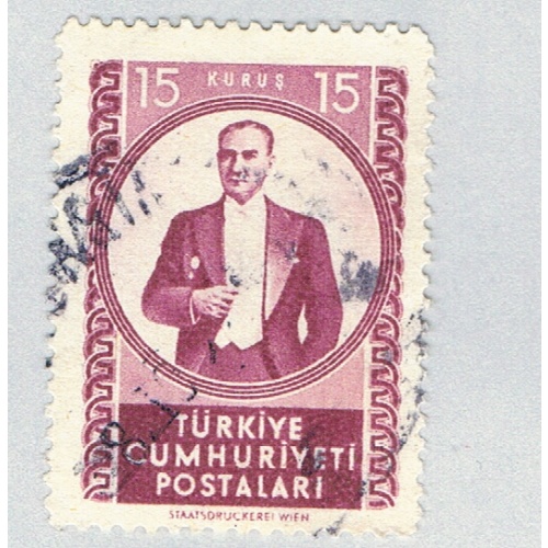 Turkey 1066 Used Kemal Atatürk 1952 (BP86018)