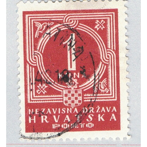 Croatia J7 Used Number in Medal 1941 (BP86023)