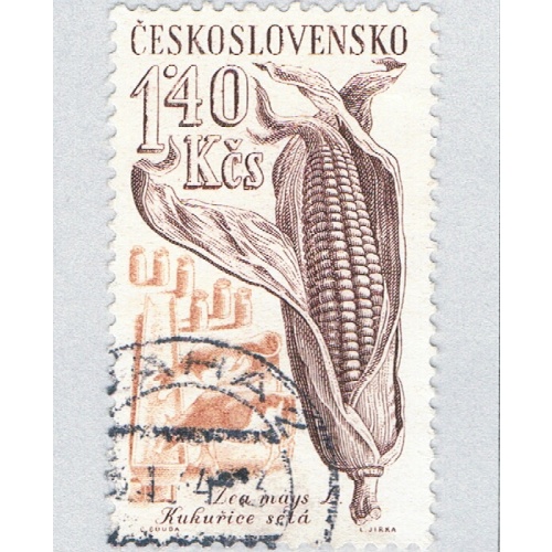 Czechoslovakia 1067 Used Corn 1961 (BP86104)