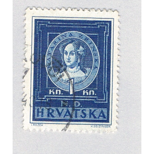 Croatia 56 Used Cathrine Zrinski 1943 (BP86110)