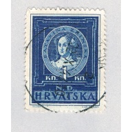 Croatia 56 Used Cathrine Zrinski 1943 (BP86113)
