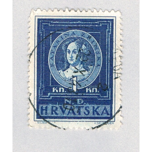 Croatia 56 Used Cathrine Zrinski 1943 (BP86113)