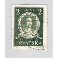 Croatia 57 Used Fran Frankopan 1943 (BP86115)
