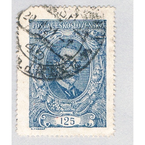 Czechoslovakia 61 Used Tomas Garrigue Masaryk 1 1920 (BP86125)