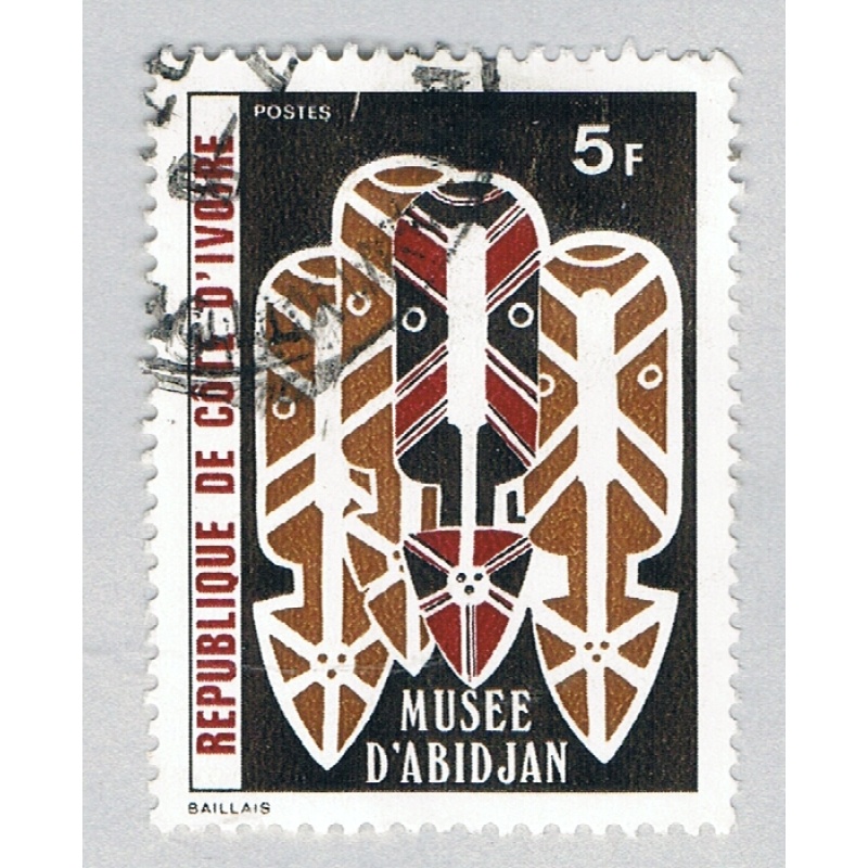 Ivory Coast  Used Shields  (BP86322)