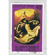 St Christopher Nevis 282 Used Trinity 1974 (BP86323)