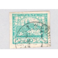 Czechoslovakia 4 Used Hradcany 1918 (BP86418)