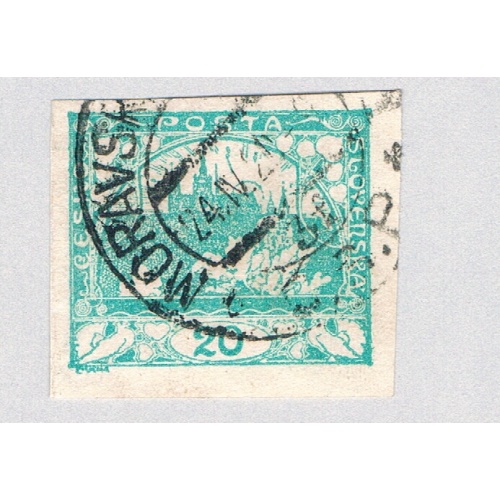 Czechoslovakia 4 Used Hradcany 1918 (BP86419)