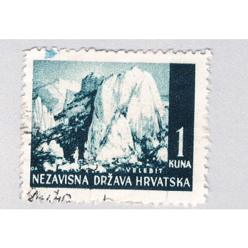 Croatia 33 Used Velebit Mountains 1 1941 (BP86509)