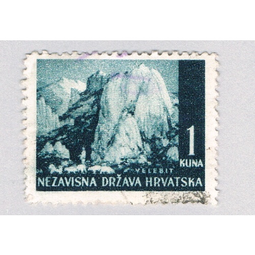 Croatia 33 Used Velebit Mountains 2 1941 (BP86510)