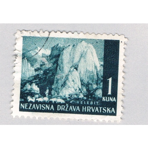 Croatia 33 Used Velebit Mountains 1941 (BP86514)