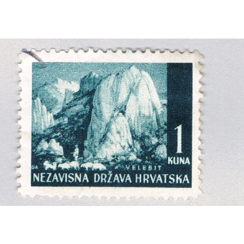 Croatia 33 Used Velebit Mountains 1 1941 (BP86515)