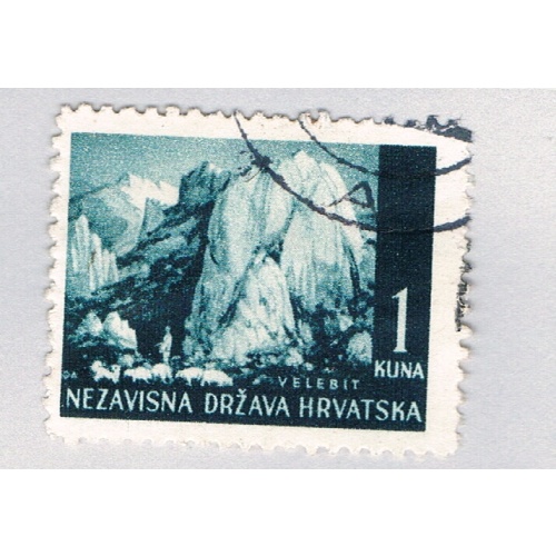 Croatia 33 Used Velebit Mountains 2 1941 (BP86516)
