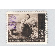 Croatia 46 Used Wheat 1941 (BP86606)