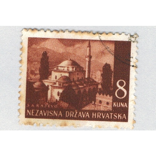Croatia 42 Used Mosque 1941 (BP86609)